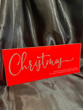 Load image into Gallery viewer, Christmas plaque - personalised