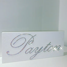 Load image into Gallery viewer, crystal name plaque